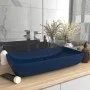 Luxury rectangular matte dark blue ceramic washbasin 71x38 cm by vidaXL, Sinks - Ref: Foro24-146957, Price: 71,61 €, Discount: %
