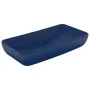 Luxury rectangular matte dark blue ceramic washbasin 71x38 cm by vidaXL, Sinks - Ref: Foro24-146957, Price: 71,61 €, Discount: %