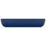 Lavabo rectangular de lujo cerámica azul oscuro mate 71x38 cm de vidaXL, Lavabos - Ref: Foro24-146957, Precio: 83,39 €, Descu...