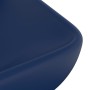 Lavabo rectangular de lujo cerámica azul oscuro mate 71x38 cm de vidaXL, Lavabos - Ref: Foro24-146957, Precio: 83,39 €, Descu...
