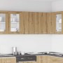 Armario de pared de cocina "Lyon" roble artesanal 60x31x60 cm madera de ingeniería en Armarios de cocina | Comprar online en For