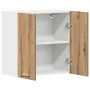 Armario de pared de cocina "Lyon" roble artesanal 60x31x60 cm madera de ingeniería en Armarios de cocina | Comprar online en For