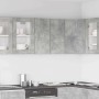 Armario de pared de cocina madera de ingeniería gris hormigón en Armarios de cocina | Comprar online en Foru.es