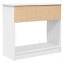 Mesa consola con cajones blanca 85,5x38,5x74,5 cm en Mesas auxiliares | Comprar online en Foru.es