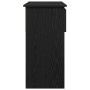 Mesa consola con cajones negra 85,5x38,5x74,5 cm en Mesas auxiliares | Comprar online en Foru.es