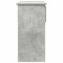 Mesa consola con cajones gris hormigón 85,5x38,5x74,5 cm en Mesas auxiliares | Comprar online en Foru.es