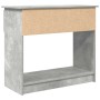 Mesa consola con cajones gris hormigón 85,5x38,5x74,5 cm en Mesas auxiliares | Comprar online en Foru.es