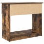Mesa consola con cajones roble ahumado 85,5x38,5x74,5 cm en Mesas auxiliares | Comprar online en Foru.es