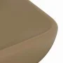 Lavabo rectangular de lujo de cerámica crema mate 71x38 cm de vidaXL, Lavabos - Ref: Foro24-146963, Precio: 86,12 €, Descuent...