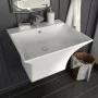 White ceramic wall sink 500x450x410 mm by vidaXL, Sinks - Ref: Foro24-143019, Price: 167,05 €, Discount: %