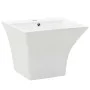 White ceramic wall sink 500x450x410 mm by vidaXL, Sinks - Ref: Foro24-143019, Price: 167,05 €, Discount: %