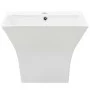 White ceramic wall sink 500x450x410 mm by vidaXL, Sinks - Ref: Foro24-143019, Price: 167,05 €, Discount: %