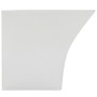 Lavabo de pared de cerámica blanco 500x450x410 mm de vidaXL, Lavabos - Ref: Foro24-143019, Precio: 169,19 €, Descuento: %