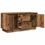 Mueble de TV con luces LED madera vieja 100x41x50 cm en Muebles TV | Comprar online en Foru.es