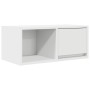 Mueble de TV de madera de ingeniería blanco 60x31x25,5 cm en Muebles TV | Comprar online en Foru.es