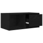 Mueble de TV madera de ingeniería roble negro 60x31x25,5 cm en Muebles TV | Comprar online en Foru.es