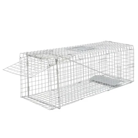 Trampa para animales vivos galvanizada 80 cm de vidaXL, Trampas para animales - Ref: Foro24-170237, Precio: 50,88 €, Descuent...