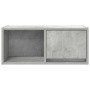 Mueble de TV madera de ingeniería gris hormigón 60x31x25,5 cm en Muebles TV | Comprar online en Foru.es