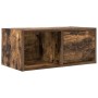 Mueble para TV madera contrachapada roble ahumado 60x31x25,5 cm en Muebles TV | Comprar online en Foru.es