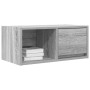 Mueble de TV madera contrachapada gris Sonoma 60x31x25,5 cm en Muebles TV | Comprar online en Foru.es