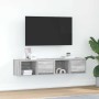 Muebles de TV 2 uds madera ingeniería gris Sonoma 60x31x25,5 cm en Muebles TV | Comprar online en Foru.es