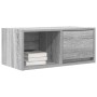 Muebles de TV 2 uds madera ingeniería gris Sonoma 60x31x25,5 cm en Muebles TV | Comprar online en Foru.es