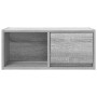 Muebles de TV 2 uds madera ingeniería gris Sonoma 60x31x25,5 cm en Muebles TV | Comprar online en Foru.es