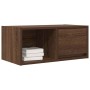 Mueble de TV madera contrachapada roble marrón 60x31x25,5 cm en Muebles TV | Comprar online en Foru.es
