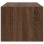Mueble de TV madera contrachapada roble marrón 60x31x25,5 cm en Muebles TV | Comprar online en Foru.es