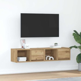 Muebles para TV 2 uds madera roble artisan 60x31x25,5 cm en Muebles TV | Comprar online en Foru.es