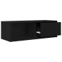 Muebles de TV 2 uds Roble Negro 80x31x25,5 cm Madera ingeniería en Muebles TV | Comprar online en Foru.es