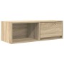 Muebles de TV 2 uds Roble Sonoma 80x31x25,5cm Madera ingeniería en Muebles TV | Comprar online en Foru.es