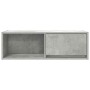 Mueble de TV de madera de ingeniería gris hormigón 80x31x25,5cm en Muebles TV | Comprar online en Foru.es