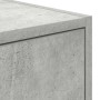 Mueble de TV de madera de ingeniería gris hormigón 80x31x25,5cm en Muebles TV | Comprar online en Foru.es
