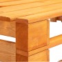 Banco esquinero de palés para jardín madera marrón miel de vidaXL, Bancos de jardín - Ref: Foro24-45766, Precio: 86,12 €, Des...