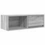 Mueble de TV madera de ingeniería gris Sonoma 80x31x25,5 cm en Muebles TV | Comprar online en Foru.es