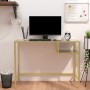 Escritorio para ordenador vidrio negro mármol 100x36x74 cm de vidaXL, Escritorios - Ref: Foro24-331627, Precio: 85,38 €, Desc...