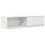 Mueble de TV blanco 100x31x25,5 cm madera de ingeniería en Muebles TV | Comprar online en Foru.es