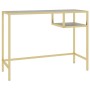 Escritorio para ordenador vidrio negro mármol 100x36x74 cm de vidaXL, Escritorios - Ref: Foro24-331627, Precio: 85,38 €, Desc...