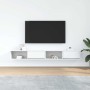 Muebles de TV 2 uds Blanco 100x31x25,5 cm Madera de ingeniería en Muebles TV | Comprar online en Foru.es