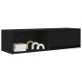 Muebles de TV 2 uds Roble Negro 100x31x25,5cm Madera ingeniería en Muebles TV | Comprar online en Foru.es