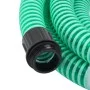 Suction hose with green PVC 29 mm brass connectors 25m by vidaXL, Garden hoses - Ref: Foro24-151053, Price: 95,64 €, Discount: %