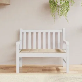 Cojín de banco de jardín tela Oxford beige 120x50x3 cm de vidaXL, Cojines para sillas y sofás - Ref: Foro24-47626, Precio: 26...