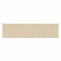 Cojín de banco de jardín tela Oxford beige 150x50x3 cm de vidaXL, Cojines para sillas y sofás - Ref: Foro24-47627, Precio: 22...