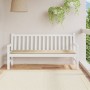 Cojín de banco de jardín tela Oxford beige 180x50x3 cm de vidaXL, Cojines para sillas y sofás - Ref: Foro24-47628, Precio: 24...
