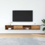 Muebles de TV 2 uds 100x31x25,5 cm Madera ingeniería envejecida en Muebles TV | Comprar online en Foru.es