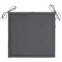Cojines sillas de jardín 6 uds tela Oxford antracita 40x40x3 cm de vidaXL, Cojines para sillas y sofás - Ref: Foro24-314003, ...