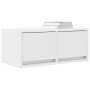 Muebles de TV 2 uds Blanco 60x31x25,5 cm Madera de ingeniería en Muebles TV | Comprar online en Foru.es