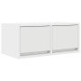 Muebles de TV 2 uds Blanco 60x31x25,5 cm Madera de ingeniería en Muebles TV | Comprar online en Foru.es