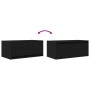 Muebles de TV 2 uds Roble Negro 60x31x25,5 cm Madera ingeniería en Muebles TV | Comprar online en Foru.es
